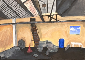 「工場」安野 紫帆