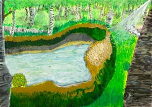 「白樺の森」POLYAKOVA MILANA