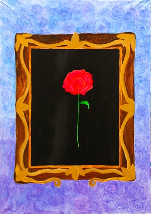 「一本の薔薇」篠原 紗奈