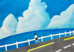 「夏」亀岡 優菜