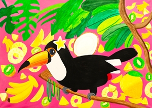 「ブラジルの国鳥」橋本 彩空