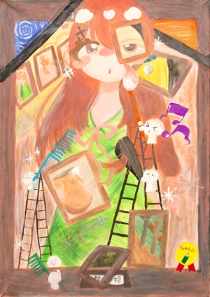 「絵の世界」定永 一花