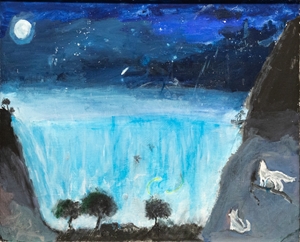 「夜空の遠吠え」若竹 怜夢