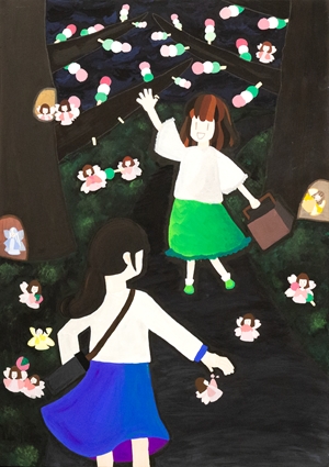 「しゅうかくの　はるですよ」乙部 さつき