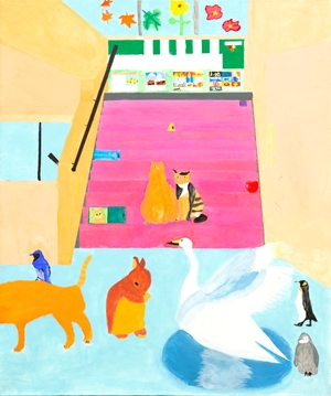 「学校の階段ジャングル」髙木 愛結