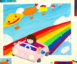 「タイトル「雨上がり」」河村 奈幸