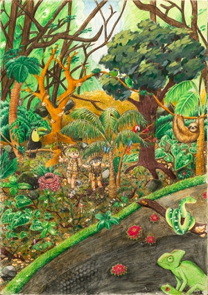 「未知への探究心」富永 百花