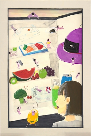 「宇宙からの、夏の居候」小西 柚葉